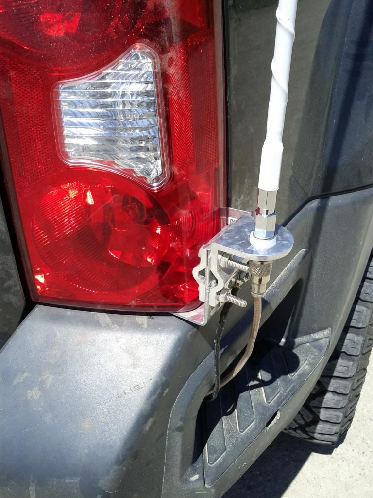 Homemade CB Antenna Mount Second Generation Nissan Xterra Forums (2005+)
